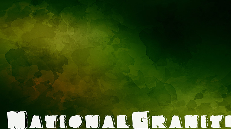 NationalGranite Font