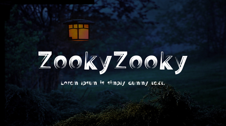 ZookyZooky Font