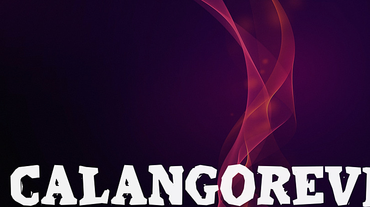 CalangoRevi Font