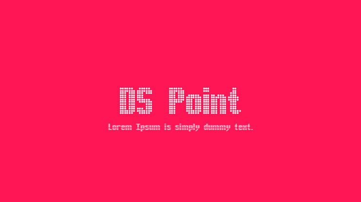 DS Point Font
