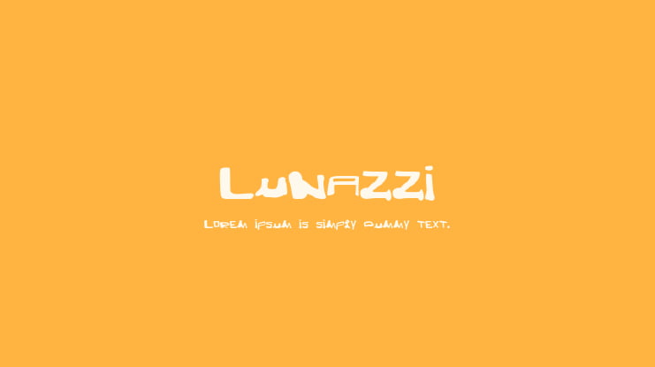 Lunazzi Font