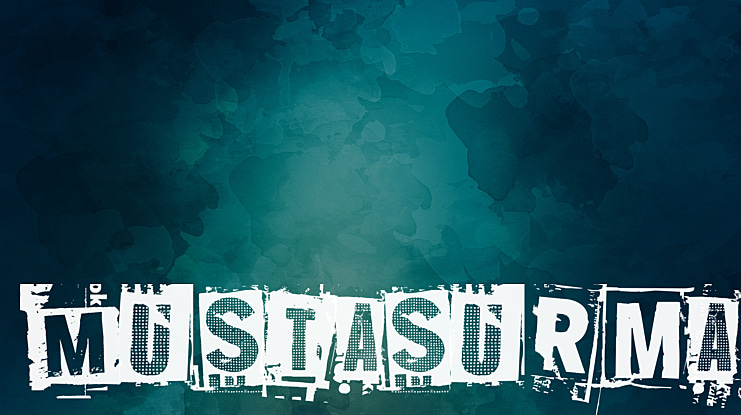 Mustasurma Font
