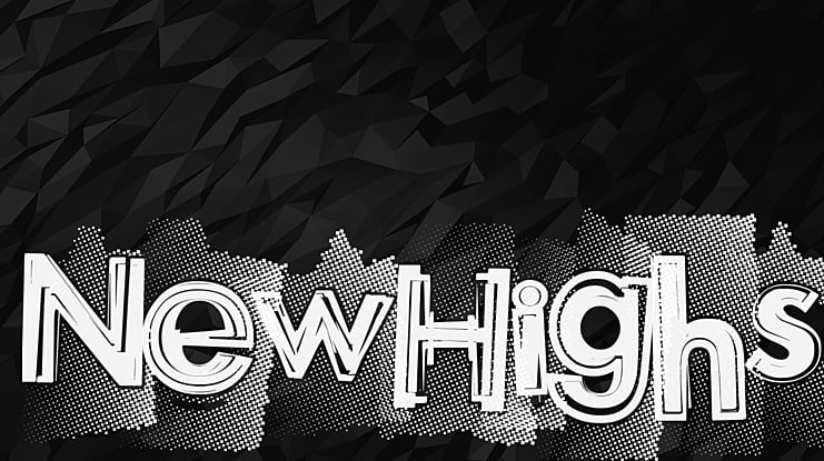 NewHighs Font