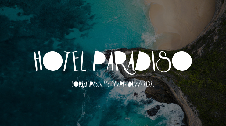 HOTEL PARADISO Font