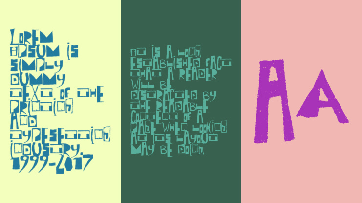 Polish Posterisation Font