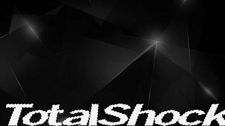 TotalShock Font