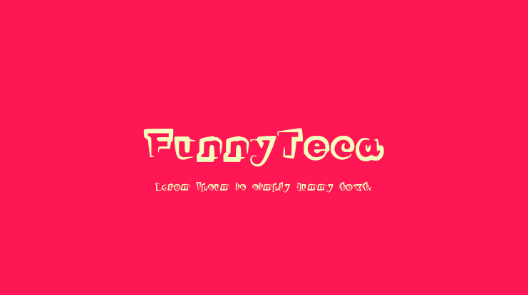 FunnyTeca Font