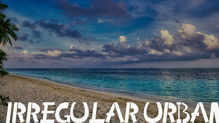 Irregular Urban Font