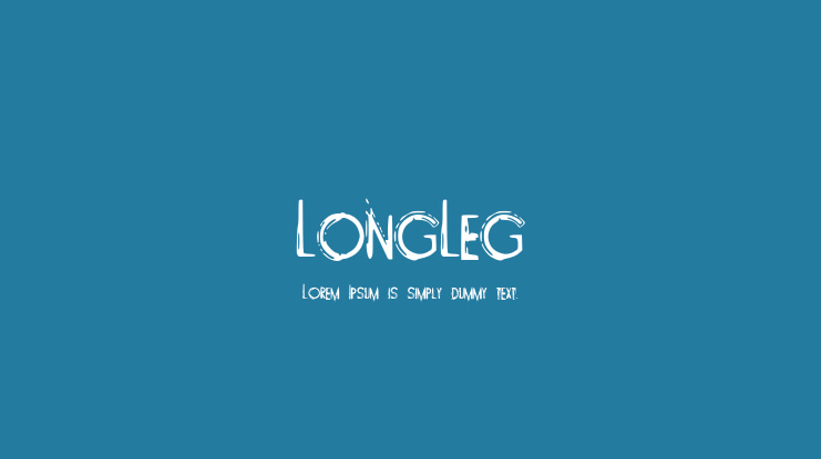 LongLeg Font