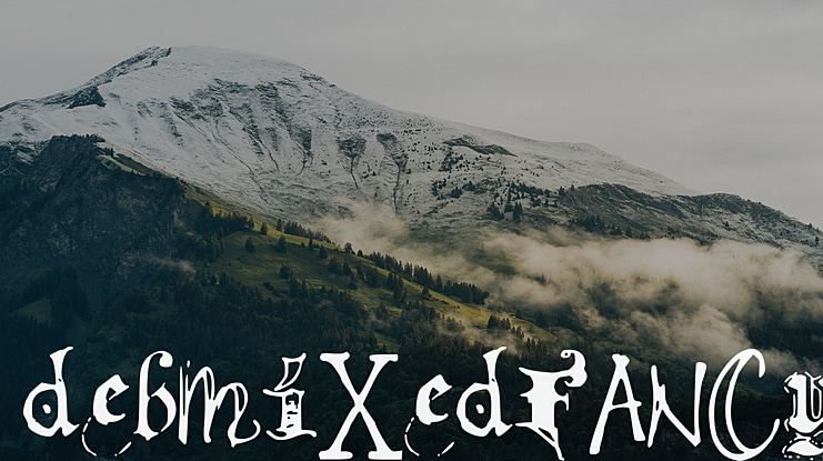 debmixedfancy Font