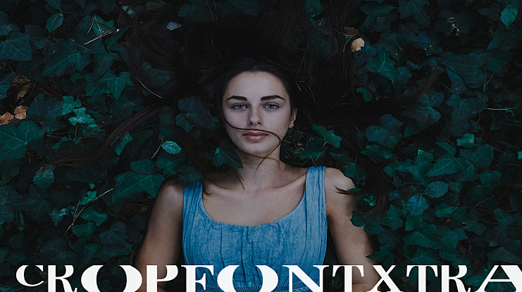 CropFontXtra Font
