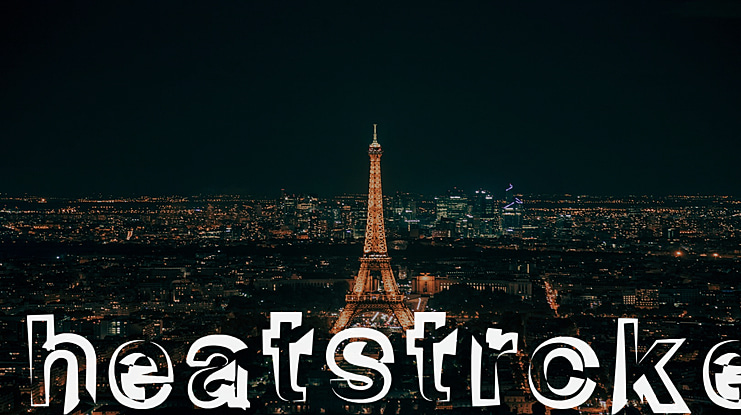 heatstroke Font