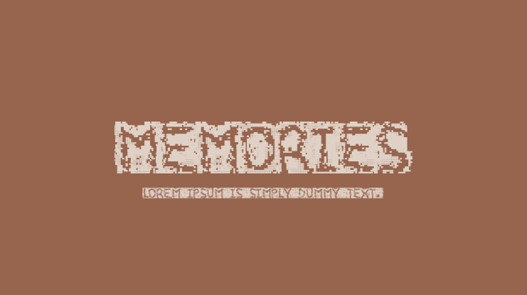 Memories Font