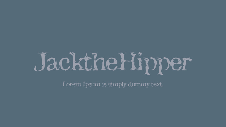 JacktheHipper Font
