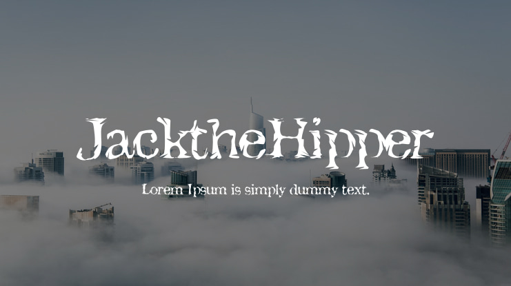 JacktheHipper Font