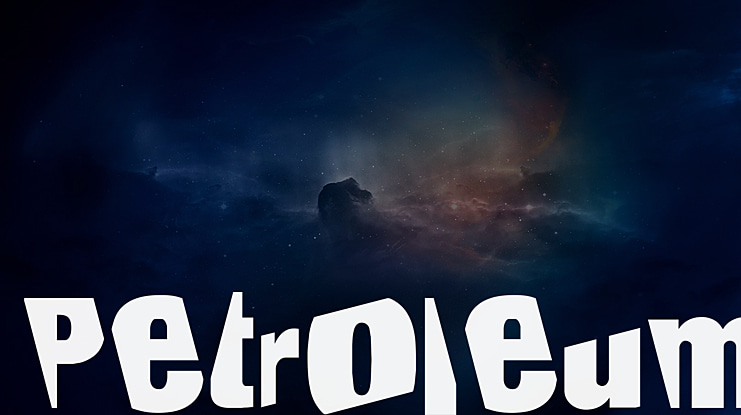 Petroleum Font