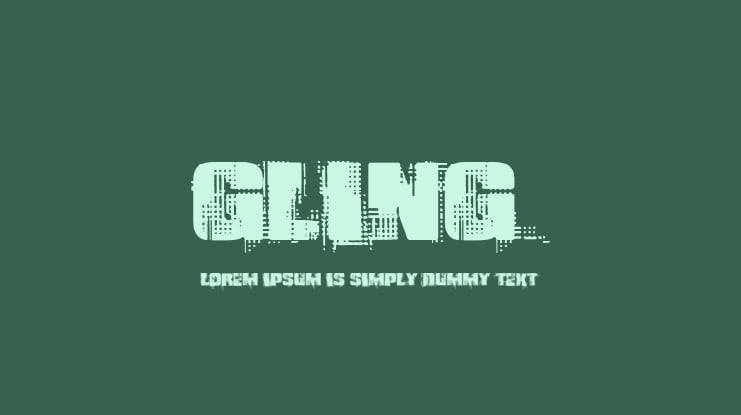 Gling Font