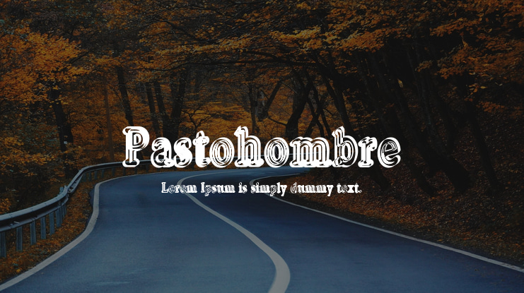 Pastohombre Font