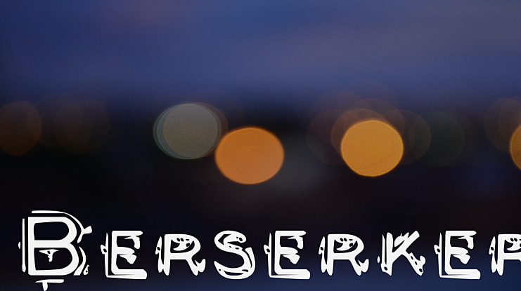 Berserker Font Family