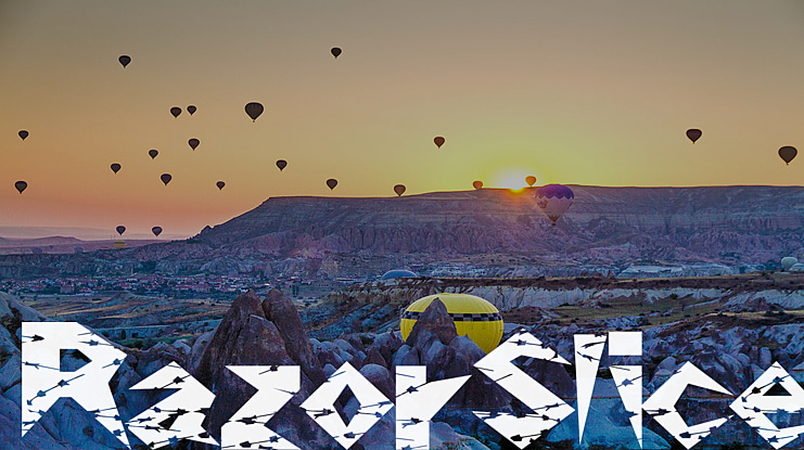 RazorSlice Font