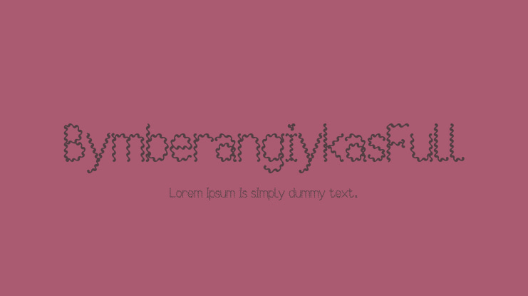 BymberangiykasFull Font