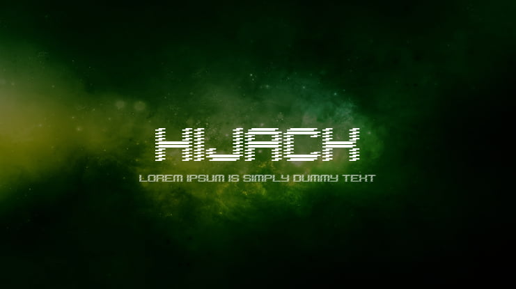 Hijack Font