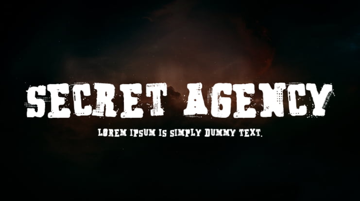 Secret Agency Font