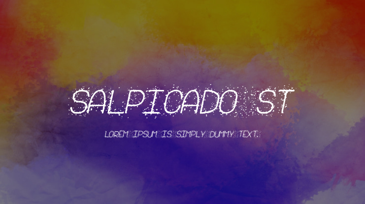 Salpicado St Font