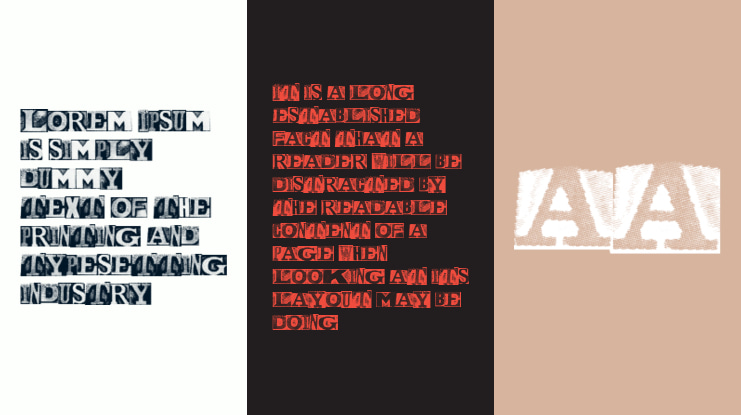 MetalblockNaked Font