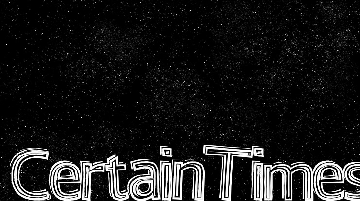 CertainTimes Font