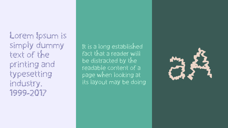 Rough Treatment Font