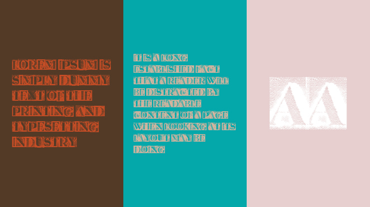 MetalBlockSerif Font