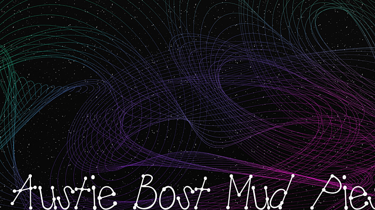 Austie Bost Mud Pies Font