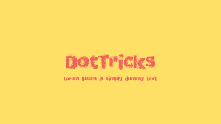 DotTricks Font