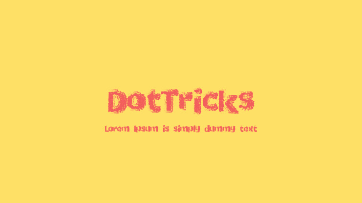 DotTricks Font