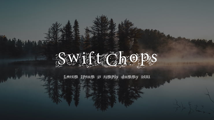 SwiftChops Font