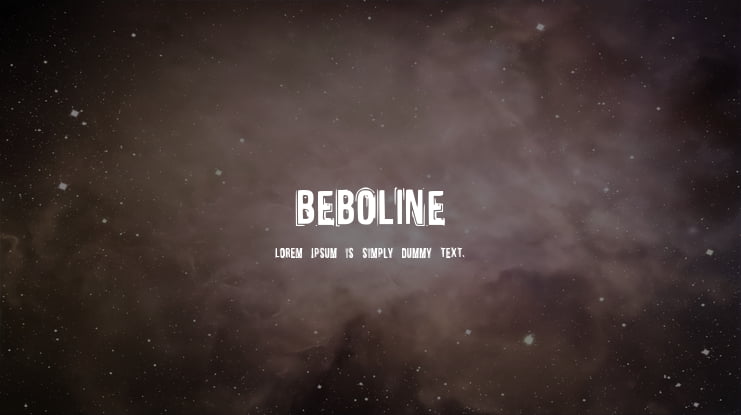 Beboline Font