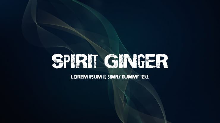Spirit Ginger Font