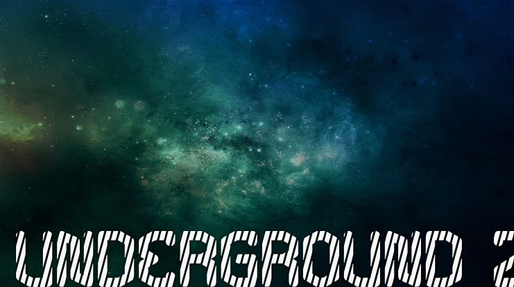 UNDERGROUND 2 Font