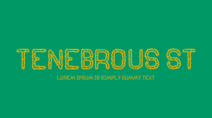Tenebrous St Font