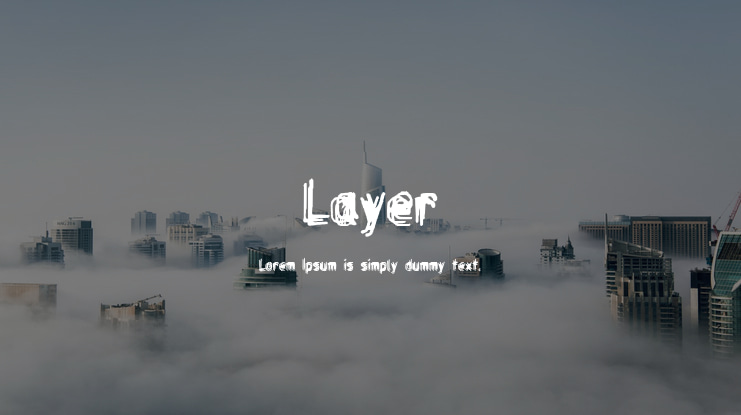 Layer Font