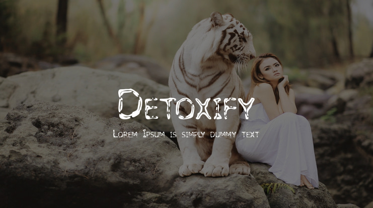 Detoxify Font