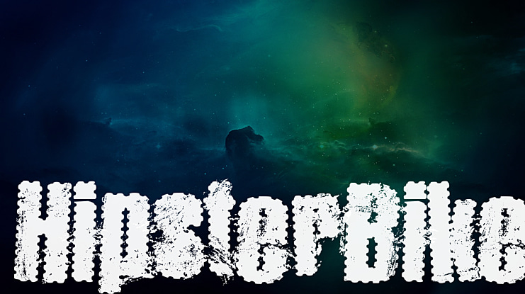 HipsterBike Font