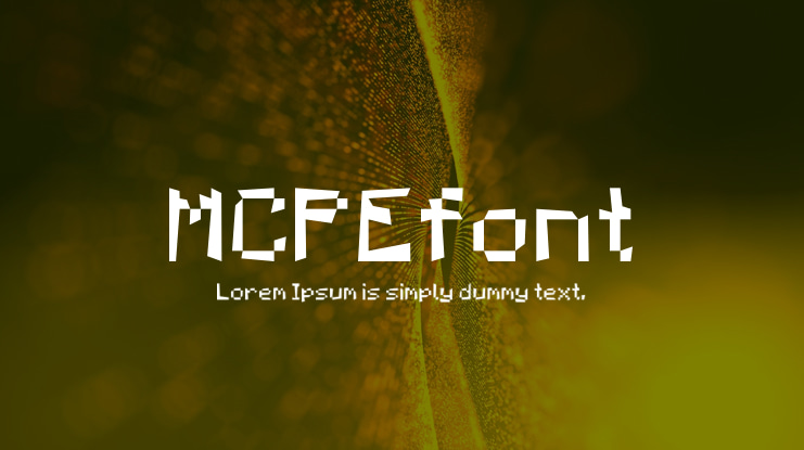 MCPEfont Font