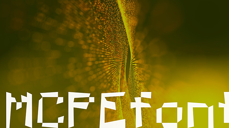 MCPEfont Font