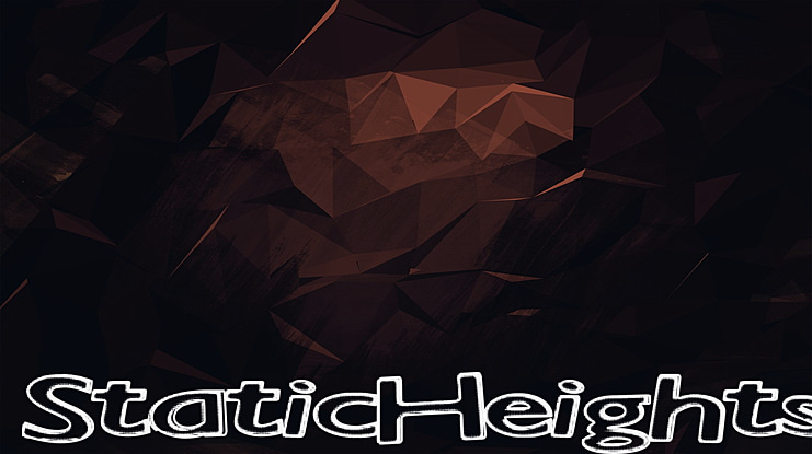 StaticHeights Font