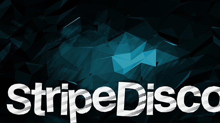 StripeDisco Font