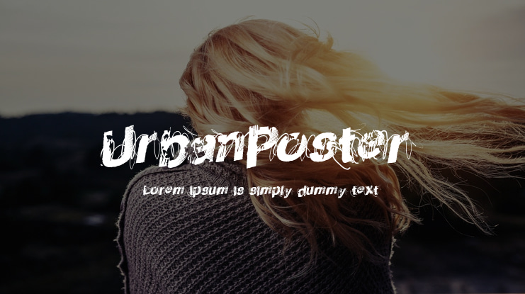 UrbanPoster Font