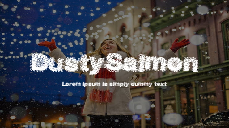 DustySalmon Font