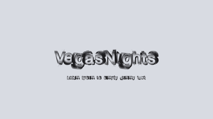 VegasNights Font